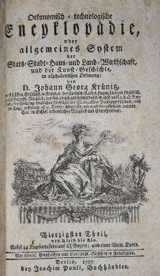 Große Abbildung Nr.1: 141-1882 Krünitz,J.G.: (Verschiedene Länder - Geschichte)