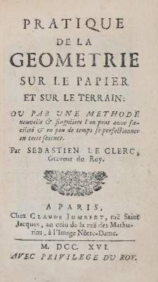 Große Abbildung Nr.1: 141-1906 Le Clerc,S.: (Verschiedene Gebiete - Varia, Mathematik)