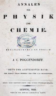Große Abbildung Nr.1: 141-1929 Hittorf,J.W.: (Verschiedene Gebiete - Varia, Physik)