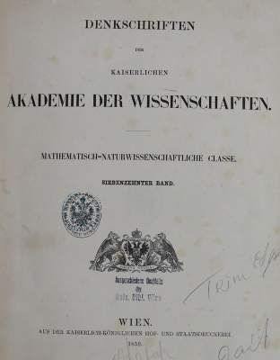 Große Abbildung Nr.1: 141-1939 Reuss,A.v.: (Verschiedene Gebiete - Varia)