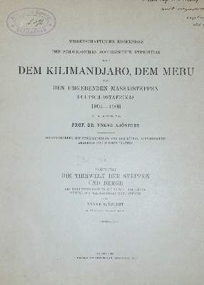 Große Abbildung Nr.1: 141-1950 Sjöstedt,Y.: (Verschiedene Gebiete - Varia)