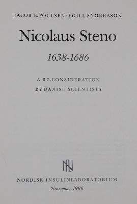 Große Abbildung Nr.2: 141-1951 Steno,N.: (Verschiedene Gebiete - Varia)