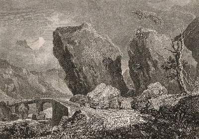 Große Abbildung Nr.1: 141-1984 Brockedon,W.: (Alpen und Alpinismus)