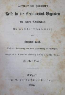Große Abbildung Nr.1: 141-1992 Humboldt,A.v.: (Amerika)