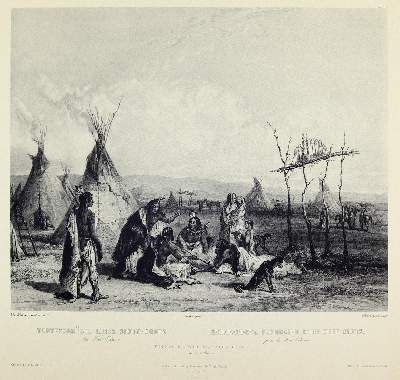 Große Abbildung Nr.3: 141-1993 Bodmer,C.: (Amerika, Indianer)