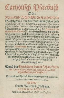 Große Abbildung Nr.1: 141-204 Leisentritt,J.: (Alte Drucke, Handschriften und Theologie)