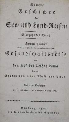Große Abbildung Nr.1: 141-2046 Turner,S.: (Asien, Tibet)