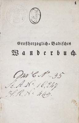 Große Abbildung Nr.1: 141-2062 Wanderbücher.: (Deutschland, Baden-Württemberg)