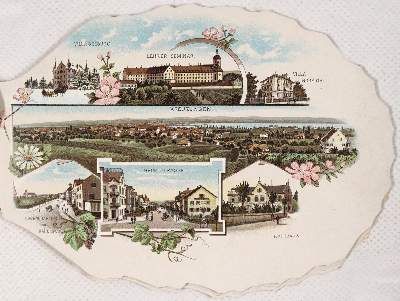 Große Abbildung Nr.1: 141-2078 Bodensee und Rhein.: (Deutschland, Bodensee)