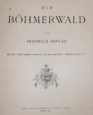 Große Abbildung Nr.1: 141-2079 Bernau,F.: (Deutschland, Böhmerwald)
