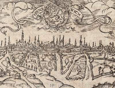 Große Abbildung Nr.2: 141-2080 Bünting, H.: (Deutschland, Braunschweig, Lüneburg)