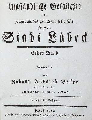 Große Abbildung Nr.2: 141-2118 Becker,J.R.: (Deutschland, Lübeck)