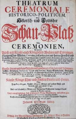 Große Abbildung Nr.1: 141-2119 Lünig,J.C.: (Deutschland)