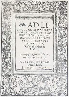 Große Abbildung Nr.1: 141-215 Luther,M.: (Alte Drucke, Handschriften und Theologie)
