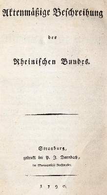 Große Abbildung Nr.1: 141-2153 Rheinischer Bund.: (Deutschland)