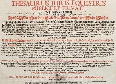 Große Abbildung Nr.1: 141-2172 Burgermeister,J.S.: (Deutschland, Schwaben)