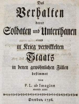 Große Abbildung Nr.4: 141-2179 Friedrich II., König von Preußen.: (Deutschland, Siebenjähriger Krieg, Vier Schriften)