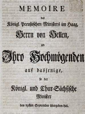 Große Abbildung Nr.3: 141-2185 Kaiserlich-Königliches: (Deutschland, Siebenjähriger Krieg, Vier Schriften)