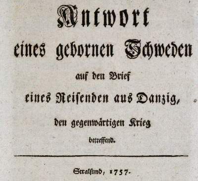 Große Abbildung Nr.3: 141-2188 (Marconnay,L.O.de).: (Deutschland, Siebenjähriger Krieg, Vier Schriften)