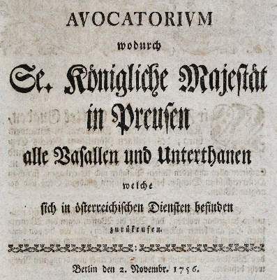 Große Abbildung Nr.4: 141-2189 Maria Theresia, Erzherzogin von Österreich.: (Deutschland, Siebenjähriger Krieg, Vier Schriften)