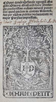 Große Abbildung Nr.1: 141-219 Maillard,O.: (Alte Drucke, Handschriften und Theologie)