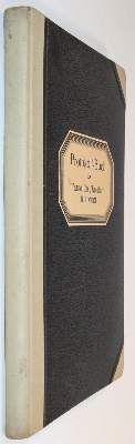 Große Abbildung Nr.2: 141-2201 Protokoll-Buch: (Deutschland, Stuttgart, Handschriften)