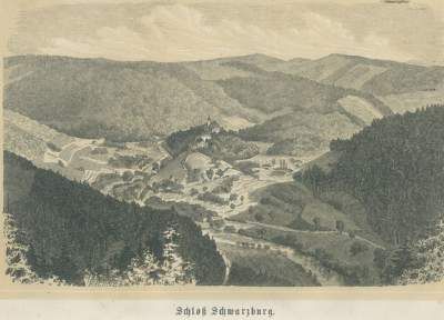 Große Abbildung Nr.1: 141-2203 Schwerdt,H.: (Deutschland, Thüringer Wald)