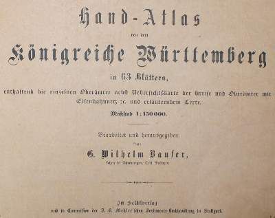 Große Abbildung Nr.1: 141-2214 Bauser,G.W.: (Deutschland, Württemberg)