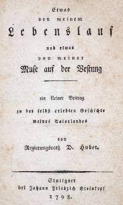 Große Abbildung Nr.1: 141-2217 Huber,(J.L.).: (Deutschland, Württemberg)