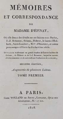 Große Abbildung Nr.1: 141-2233 Epinay,(L.F.P.Tardieu d'Esclavelles de).: (Frankreich)