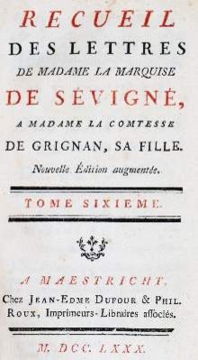 Große Abbildung Nr.1: 141-2246 Sevigne,(M.R.-C.)de.: (Frankreich)