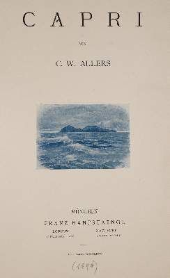 Große Abbildung Nr.5: 141-2255 Allers,C.W.: (Italien, Capri)