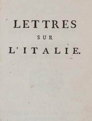 Große Abbildung Nr.3: 141-2260 (Dupaty,C.M.J.B.M.).: (Italien)