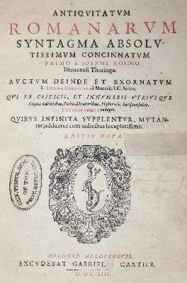 Große Abbildung Nr.1: 141-2270 Rosinus,J.: (Italien, Rom)
