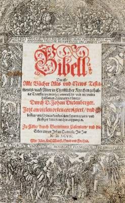 Große Abbildung Nr.2: 141-23 Biblia germanica.: (Bibeln)