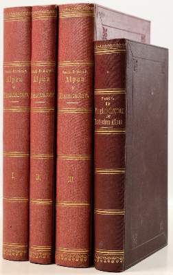 Große Abbildung Nr.3: 141-2314 Penck,A. u. E.Brückner.: (Verschiedene Gebiete - Varia, Alpen und Alpinismus)