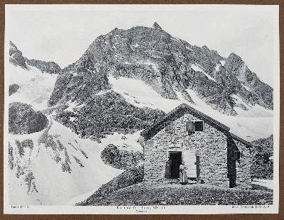 Große Abbildung Nr.6: 141-2315 Schutzhütten und Unterkunftshäuser, Die,: (Verschiedene Länder - Geschichte, Alpen und Alpinismus)