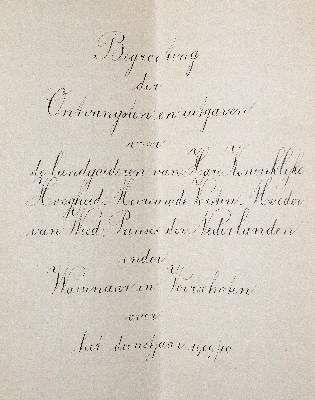 Große Abbildung Nr.3: 141-2346 Begrooting: (Verschiedene Länder - Geschichte, Benelux, Handschriften)