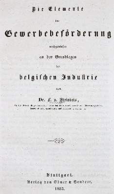 Große Abbildung Nr.1: 141-2351 Steinbeis,F.v.: (Verschiedene Länder - Geschichte, Benelux)