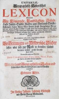 Große Abbildung Nr.1: 141-2356 Cellarius,C.: (Verschiedene Länder - Geschichte)