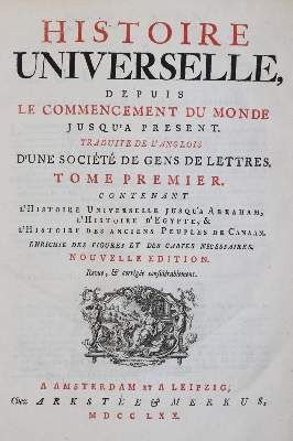 Große Abbildung Nr.1: 141-2384 Histoire universelle: (Verschiedene Länder - Geschichte)