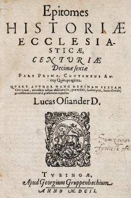 Große Abbildung Nr.1: 141-241 Osiander,L.: (Alte Drucke, Handschriften und Theologie)