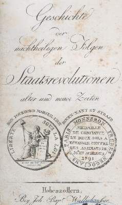 Große Abbildung Nr.1: 141-2414 (Wallishausser,J.B. Hrsg.),: (Verschiedene Länder - Geschichte, Revolution)