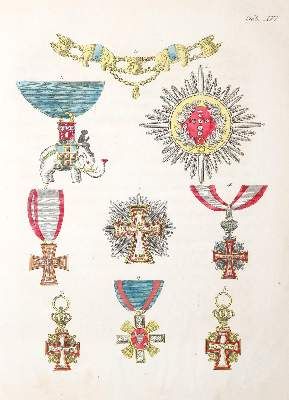 Große Abbildung Nr.2: 141-2417 Perrot,A.M.: (Verschiedene Länder - Geschichte, Ritterorden)