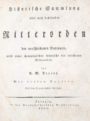 Große Abbildung Nr.3: 141-2417 Perrot,A.M.: (Verschiedene Länder - Geschichte, Ritterorden)