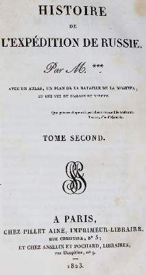 Große Abbildung Nr.3: 141-2419 Chambray,G.de.: (Verschiedene Länder - Geschichte, Russland)