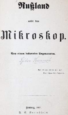 Große Abbildung Nr.2: 141-2424 (Wernirot,F.).: (Verschiedene Länder - Geschichte, Russland)