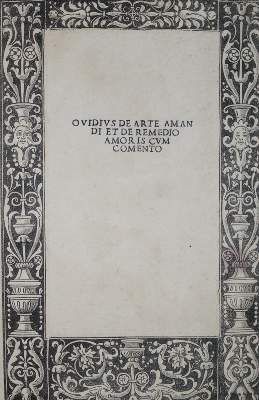 Große Abbildung Nr.1: 141-243 Ovidius,N.P.: (Alte Drucke, Handschriften und Theologie)