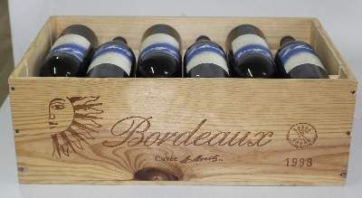 Große Abbildung Nr.2: 141-2476 Cuvee St. Moritz 1998 Bordeaux.: (Varia, Getränke, Wein)