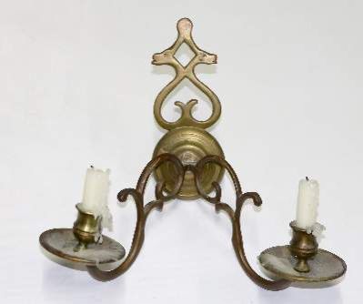 Große Abbildung Nr.1: 141-2500 Paar Wandappliken.: (Varia, Metallarbeiten)